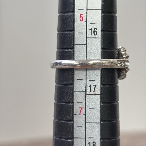 Brighton Swarovski Crystal LAZO Ring Size 6 - Picture 4 of 4